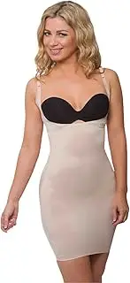 [LaSculpte] Underbust Shaping Slips Black, Nude (10-26), Size