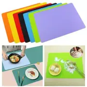 Waterproof Portable Silicone Table Mat for Camping Kitchen Home 40x30cm