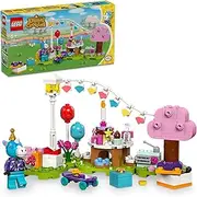 LEGO® Animal Crossing™ Julian’s Birthday Party 77046 Creative Building Toy for Kids, Art Toy with Horse Minifigure from The Video Game Series, Birthday Set for Girls and Boys Aged 6 and Over