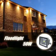 50W LED Flood Light Outdoor Landscape Spot Lamp Floodlights Spot Light DC12-24V