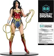 DC Direct - 12" Wonder Woman by Jim Lee Statue with McFarlane Digital Collectible