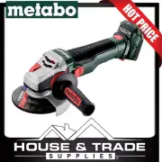 Metabo Brushless Cordless Angle Grinder 125mm 10000rpm 601730850 TOOL ONLY