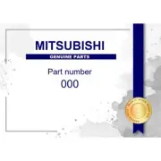 New Genuine Mitsubishi (MB64) Decal, CHARIOT (Part number MB643377 ) x 1 pc