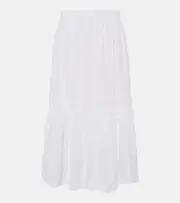 [Velvet] Velvet Amelia cotton midi skirt AU 16 white
