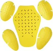 5Pcs Motorcycle Jacket Armor Back Shoulder and Elbows Pad Protective Gear