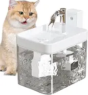 Generico Cat Water Fountain | Automatic Pet Water Dispenser | Indoor Pet Water Fountain, Silent Pump Drinking Fountain, Dog Water Dispenser, Cat Drinking Fountain, 1.5L Water Fountain for Cats