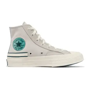 Converse 休閒鞋 Chuck 70 HI 男鞋 女鞋 米灰色 奶油底 復古 高筒 基本款 帆布鞋 A04286C