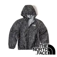 在飛比找PChome商店街優惠-【THE NORTH FACE 美國】童防風外套『灰』NF0