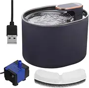 FONDOTIN Automatic Electric Pet Drinking Fountain Water Dispenser for Dogs Cats Filtered Water Purification Silent Operation