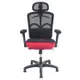 DR. AIR 兩用式可拆氣墊座墊人體工學辦公網椅(2203)-紅