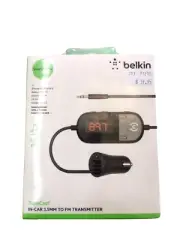 BELKIN FM TRANSMITTER TUNECAST IN-CAR 3.5MM
