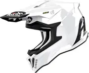 Airoh Strycker Color, motocross helmet , color: White , size: L