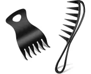 Men Styling Comb Set Wide Teeth Fork Comb Men Texture Comb Fork Hair Comb Detangling Comb Afro Hair Combs Hair Coloring Combs Hairdresser Hair Comb Fo