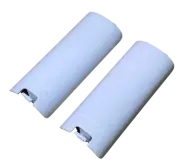 2 x Nintendo Wii White Remote Controller Battery Cover Replacement Wii Mote