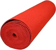Generic Red Carpet Aisle Runner 1 Meter Wide for Bridal Shower Hallway Christmas