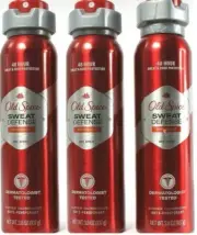 (3 Ct) Old Spice Sweat Defense Knockout 48 Hour Antiperspirant Dry Spray 3.8 Oz