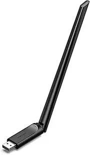 UGREEN AX900 WiFi Adapter Dual Band USB Computer Network Adapters with 6dBi High Gain Antenna Wireless Dongle for PC Desktop Laptop Built-in Driver Supports Windows 10/11