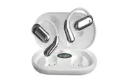 Open Bluetooth 5.3 Earphones Wireless Earbuds Builtin Microphone with Earhook LED Display Charging Case(White)