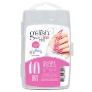 Gelish Soft Gel Tips Short Round Soft Gel Tips - 110 ct