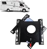 Seat Swivel Base, 360 Degree Rotating Seat Swivel Plate for Vehicles, 18.3 X 18.1 Inch Heavy Duty Chair Seat Swivel Base Mount Plate, Replacement for Sprinter Transit Promaster