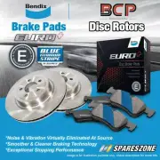 Rear Disc Rotors Brake Pads for Mini Cooper R50 Cooper S R53 Incl Wear Sensor (for: Mini)