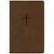 Holy Bible: New King James Version, Brown, Leathertouch, Value Edition