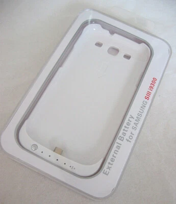 External Battery Power Bank & Case for Samsung S3 i9300 SIII Phone 2200mAh#a