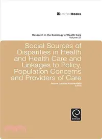 在飛比找三民網路書店優惠-Social Sources of Disparities 