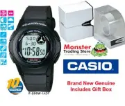 CASIO WATCH F200 F200W F-200W-1AD F91 F-91 ALARM 12-MONTH WARRANTY
