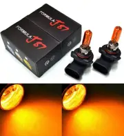 Halogen 9005 HB3 100W Orange Amber Two Bulbs Head Light DRL Daytime Replacement
