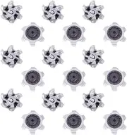 [TREETDOBV] Golf Spikes, Ice Grips Grippers, Shoe Spikes with Steel Studs Crampons, Replacement Cleats Studs, Durable Spike for Shoes Rubber Soft Non Slip Over Shoe/Boot Studs Replacement Cleats Spikes Pins