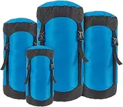zolyet Sack for Sleeping Bag Storage Sack Small 5-35L 40D Ripstop Blue 1 Set