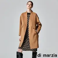 在飛比找森森購物網優惠-di marzia 高訂款名品珍稀手梳喀什米爾大衣