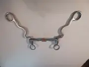 New Weaver 6" curved mouth copper Snaffle horse Bit B3