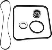 Abaodam Pool Pump Seal Ring Set Rubber Sealing Rings for Easy Installation in Swimming Pools