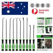 Heavy-Duty Automotive Pick and Hook Tool Set with O-Ring Removers - 10 Pieces