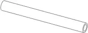 Genuine Ariens Log Splitter Hose, Hyd Suction 16G4H x 13.5 Part# 03859700