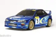 Tamiya 58631 1/10 RC TT02 Chassis Subaru Impreza STi WRC 99 GC8 Car Kit w/ESC