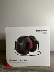 NEW HOWARD LEIGHT VS120N VeriShield Black Behind-The-Neck Earmuff