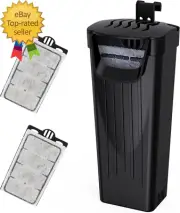 Aquarium Filter(3.5W) Fish Tank Filter Turtle Tank Filter Low-Water Filter