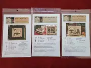 Lot Of 3 - All Dolled Up! LITTLE HOUSE NEEDLEWORKS Cross Stitch Patterns