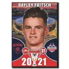 AFL MELBOURNE DEMONS 2021 PREMIERS BAYLEY FRITSCH FRIDGE MAGNET