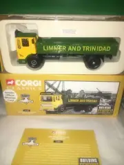 1.50 CORGI 1/50 21501 BUILDING BRITAIN - AEC DROPSIDE - LIMMER AND TRINIDAD NEW