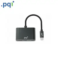 在飛比找松果購物優惠-PQI Type-C to HDMI VGA HUB 影音轉