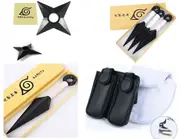 Naruto Ninja Accessory Set Kunai Shuriken Ninja Bag Cosplay Prop