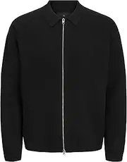 JACK & JONES Men's Jprblabradfort Knit Cardigan, Black