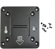 GinTai for Intel NUC Vesa Adapter Mount Bracket to Attach NUC Mini PC Computer to The Back of a Monitor Mounting Plate Not Skull or Hades(with 8pcs Screws) Intel NUC 4 5 6 7 8 10 11 General Purpose