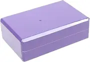 Outanaya 2Pcs High Density Yoga Blocks Stretching Aid for Home Exercise Non Slip Support for Pilates Blue Purple for Balance Flexibility Training