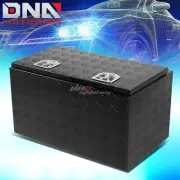 30"X 18"X 16"BLACK ALUMINUM PICKUP TRUCK TRUNK BED CAMPER TOOL BOX STORAGE+LOCK