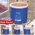 AUS Portable Ice Bath Folding Bathtub Inflatable Cold Therapy Hot Tub Spa Bucket